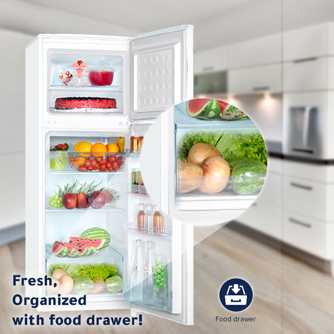 ARROW Refrigerator 181L, White, RO2-280L