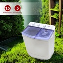 RO-06TTB, ARROW WHITE Twin tub Washing Machine 4.5Kg,1700RPM