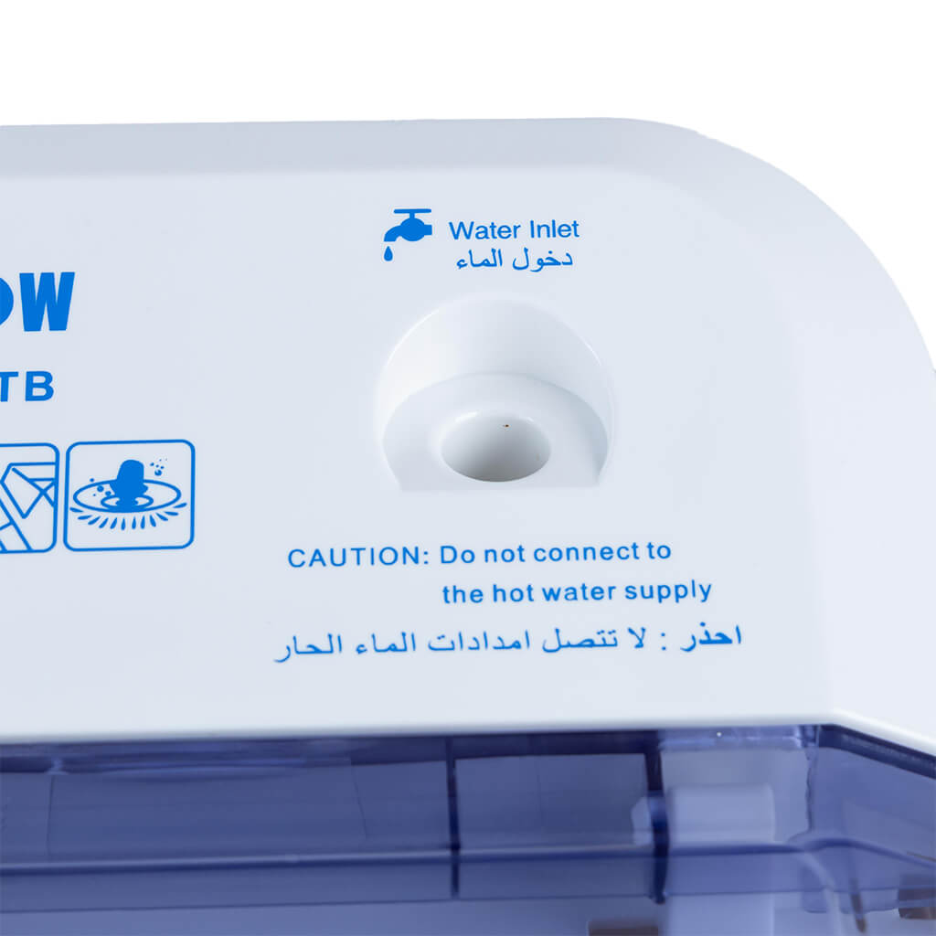 RO-06TTB, ARROW WHITE Twin tub Washing Machine 4.5Kg,1700RPM