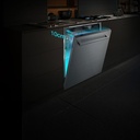 RO-15DWGS, 15 SETS DISHWASHER, 8 PROGRAMS, SILVER COLOR, 3 BASKETS, AUTO DOOR OPENING FUNCTION