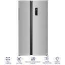 Aurora side by side refrigerator -Inox Color- No Frost - AR-840SNFT