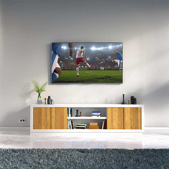 AURORA 55'' 4K UHD LED TV, ANDROID14 , AR-55LPS