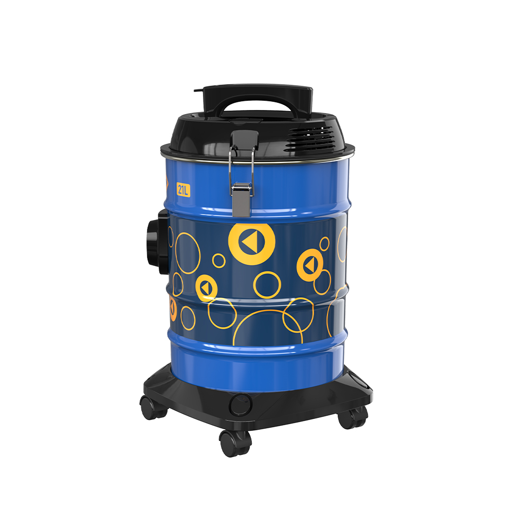 SHM-21VSY,SAHM BLUE DRUM VACUUM CLEANER 21L, 2000W, POWER CORD,:SHM-21VSY