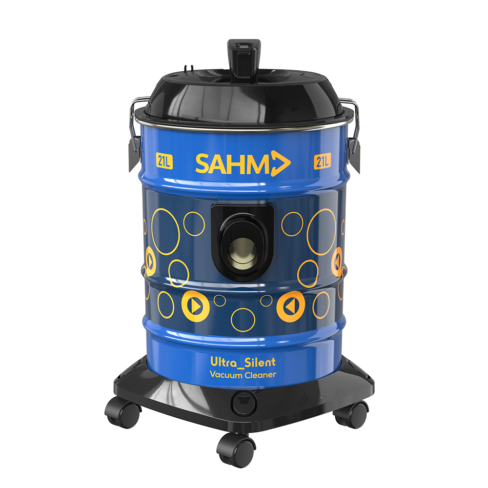 SHM-21VSY,SAHM BLUE DRUM VACUUM CLEANER 21L, 2000W, POWER CORD,:SHM-21VSY