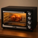 Electric Oven 45 L 2000 Watts With Rotisserie , Grill Function And Power Indicator Light , 60 Mins Timer & Shut Off Bell ,RO-45EOB
