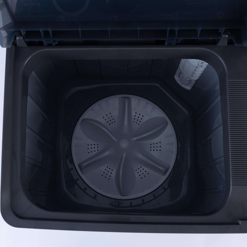RO-15TTB, ARROW TWIN TUB WASHING MACHINE, 14KG, DARK GREY