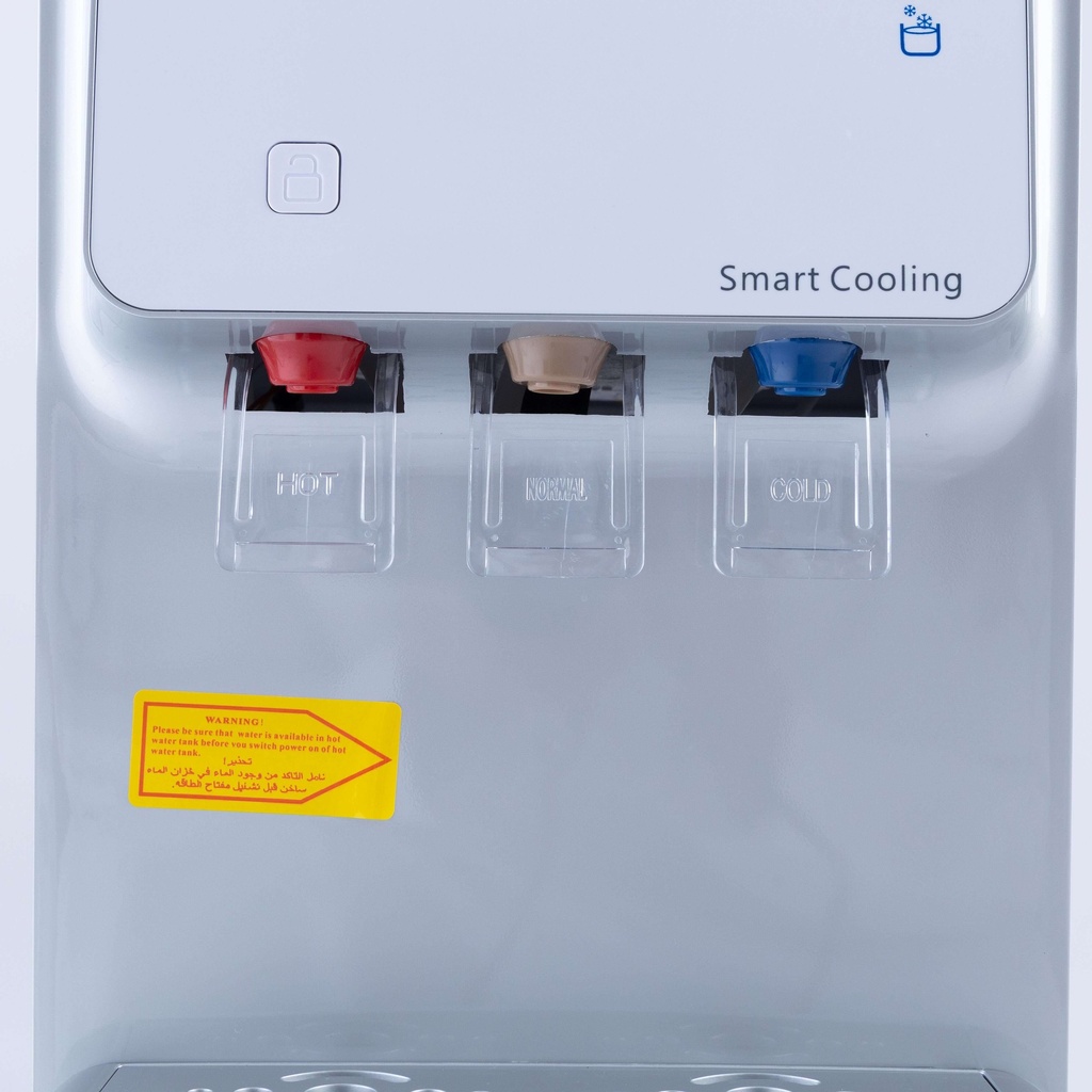Hot & Cold Water Dispenser with 3 Faucets and Bottom Storage | RO-19WDP