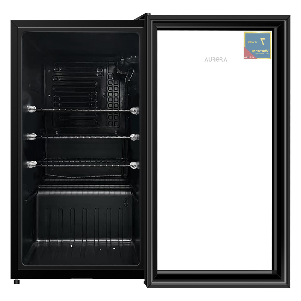 AR-105SCK, AURORA 90L COOLING CABINET WITH LED LIGHT, BLACK 