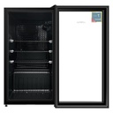 AR-105SCK, AURORA 90L COOLING CABINET WITH LED LIGHT, BLACK 