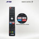 ARRQW 65 INCH QLED 4K GOOGLE TV 5.0, DOLBY VISION/ATMOS, DLG 120HZ, TV RO-65LCQ120