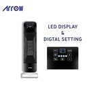 PTC Ceramic Fan Heater 2000W with Infrared Remote & LED Display | RO-2000HPJ