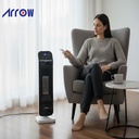 PTC Ceramic Fan Heater 2000W with Infrared Remote & LED Display | RO-2000HPJ