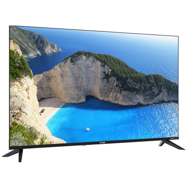 ARRQW 50 INCH LED 4K UHD HDR Smart TV, Black .RO-50LEG