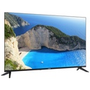 ARRQW 50 INCH LED 4K UHD HDR Smart TV, Black .RO-50LEG