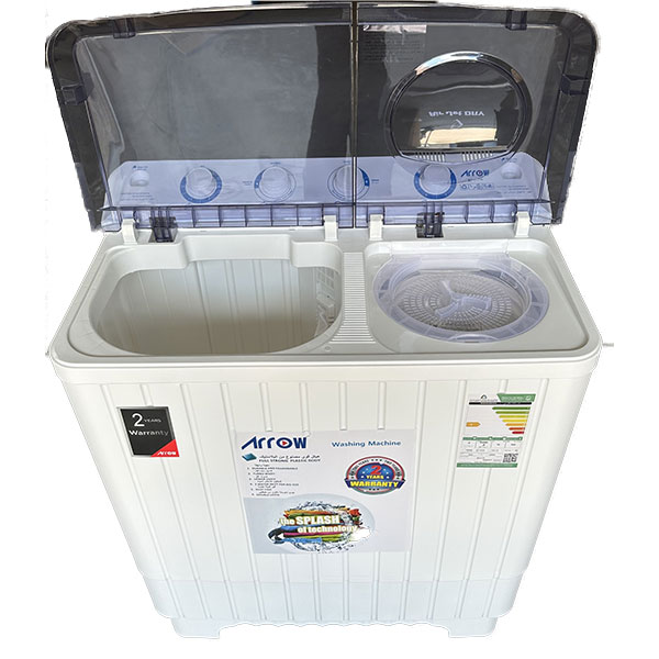 ARROW TWIN TUB SEMI-AUTOMATIC WASHING MACHINE, 10 KG, RO-11TTB