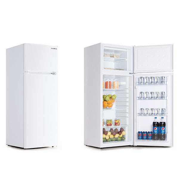 AURORA Refrigerator. DOUBLE DOOR 212 ltr DEFROST-WHITE-AR-320RDH