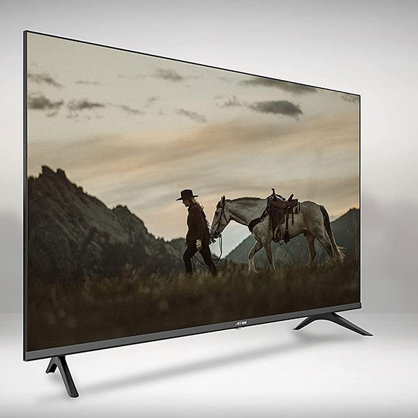 ARRQW 50 INCH LED 4K UHD HDR Smart TV Frameless Design RO-50LCS4