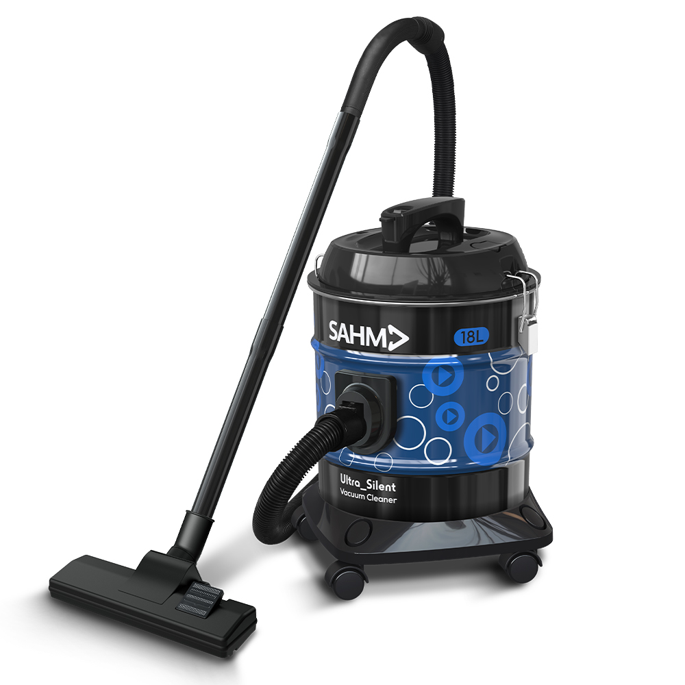 SAHM Drum Vacuum Cleaner 18L – 2000W Ultra Silent – Blue | SHM-18VSY 