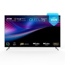 تلفزيون ARRQW ‎75‎ بوصة QLED بدقة ‎4K‎، نظام Google TV 5.0، مزود بتقنية Dolby Vision/Atmos وتحديث 120 هرتز | RO-75LCQ120