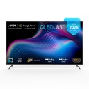 تلفزيون ARRQW ‎85‎ بوصة QLED بدقة ‎4K‎، نظام Google TV 5.0، مزود بتقنية Dolby Vision/Atmos وتحديث 120 هرتز | RO-85LCQ120