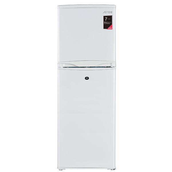 ARROW 138 LTR DOUBLE DOOR Refrigerator, 4.87 CU.FT | DEFROST-White-Energy Saving-LED-Compressor warranty-Model-RO2-220L