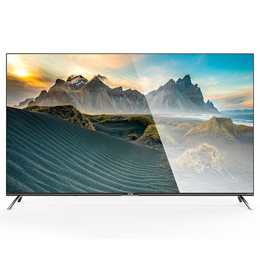 ARRQW 55 INCH LED 4K UHD HDR Smart TV Frameless Design Android11 , RO-55LCS -11