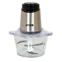 2L Glass Bowl Chopper with Stainless Steel Double Blade | RO-FPW02L1