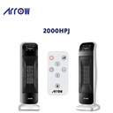 PTC Ceramic Fan Heater 2000W with Infrared Remote & LED Display | RO-2000HPJ