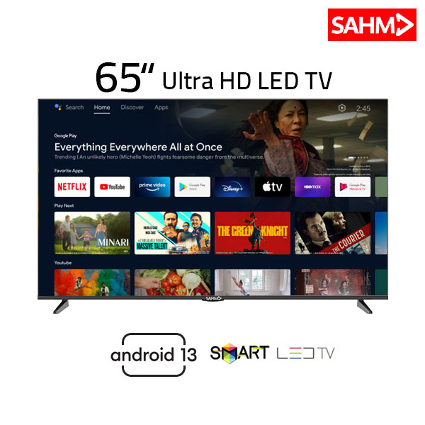 SHM 65",LED TV , Android 13 , SHM-65LPS
