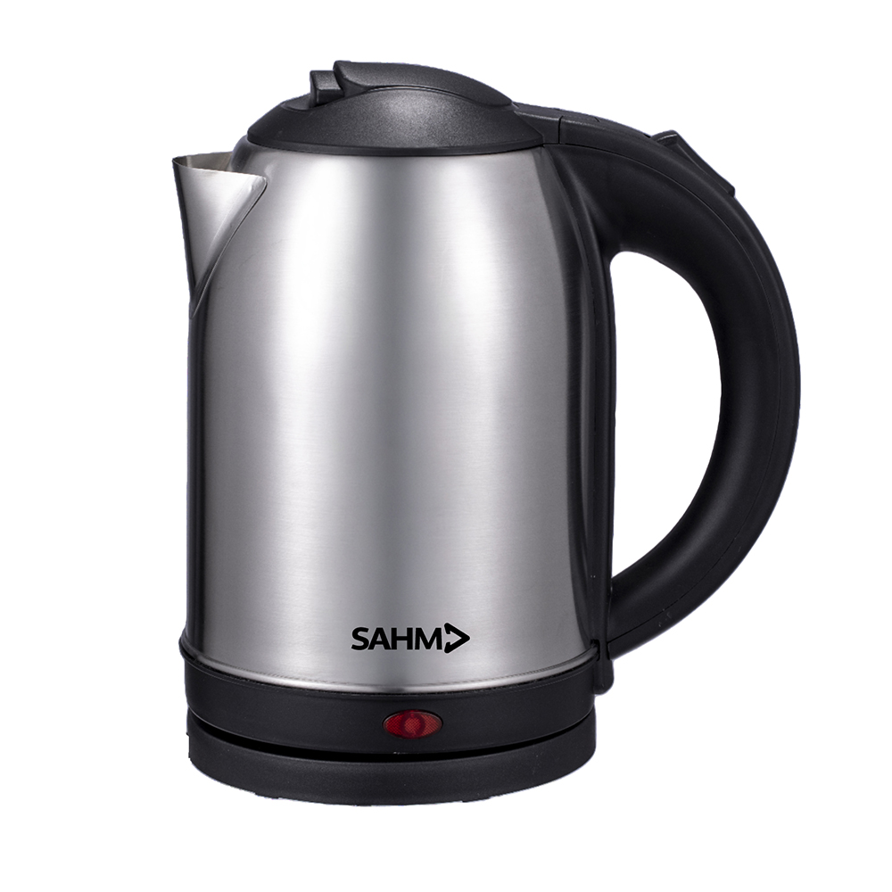 SAHM Electric Kettle 1.8L, 1500W, LED Light, Auto Shut-off | SHM-18KTGD-S