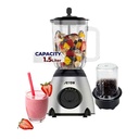 ARROW 1.5L 400WATTS BLENDER GLASS JAR STAINLESS STEEL BODY RO-15GBSY