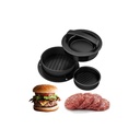 Arrow 3-in-1 Stuffed Burger Press, Burger Maker Stuffed Hamburger Patty, RO-S100BP