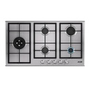 Gas Hob, 90 cm, Cast Iron Pan Supports, 1 double side burner,frontal knobs RO- HG905SHDK